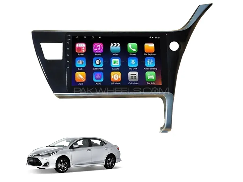 Toyota Corolla 2017-2023 Android Player With Genuine Frame Fitting | 9 inch | IPS Display Image-1