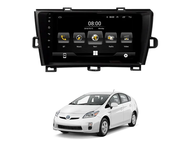 Toyota Prius 1.8 2011-2016 Android Player With Genuine Frame Fitting | 9 inch | IPS Display Image-1