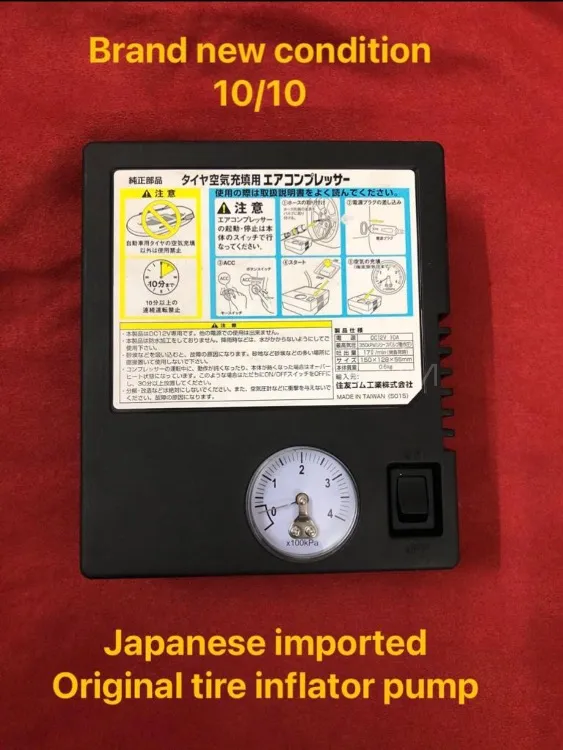 Original Japanese Tire Air Pump   (Condition10/10 )( Free home delivery)  Image-1