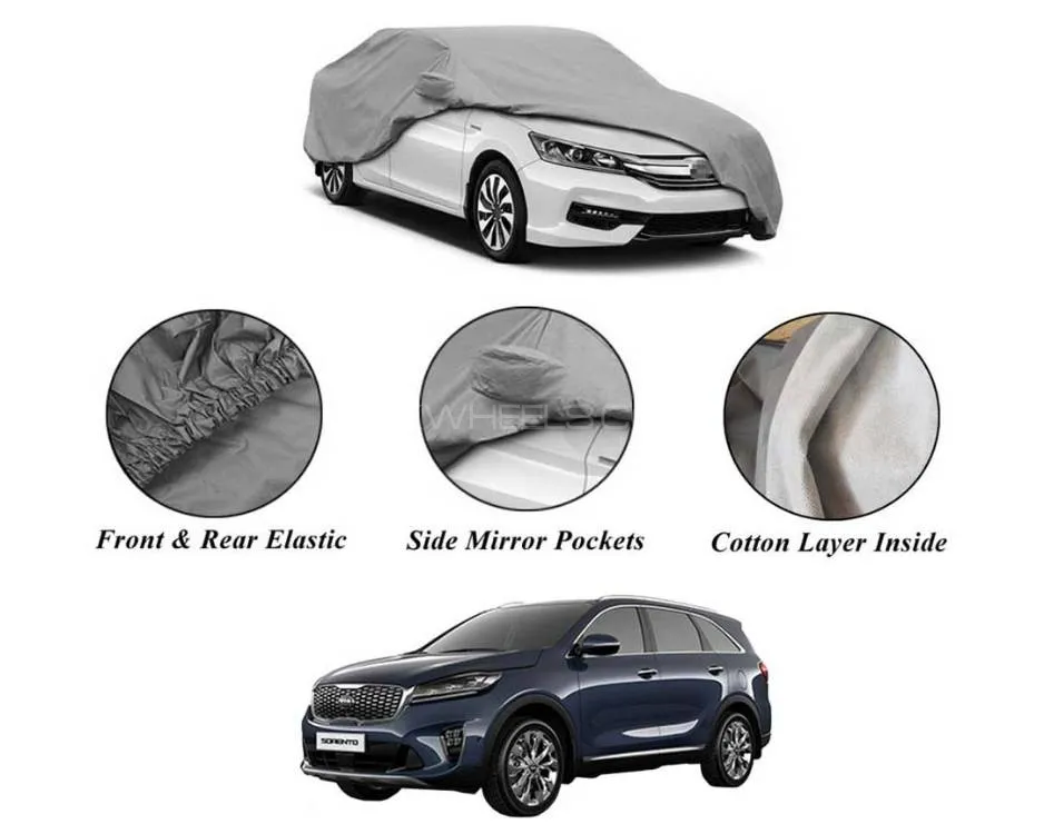 Kia Sorento 2021 Non Woven Inner Cotton Layer Car Top Cover 