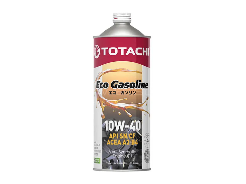Totachi Eco Gasoline 10W-40 Semi Synthetic | 1 Litre | Engine Oil Image-1