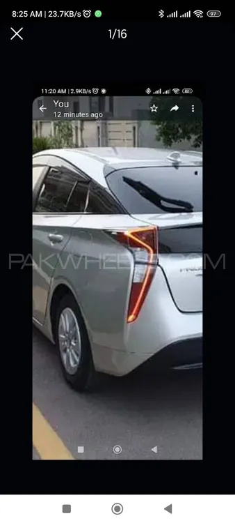 prius 2016 forth generation left tail lights pair Image-1