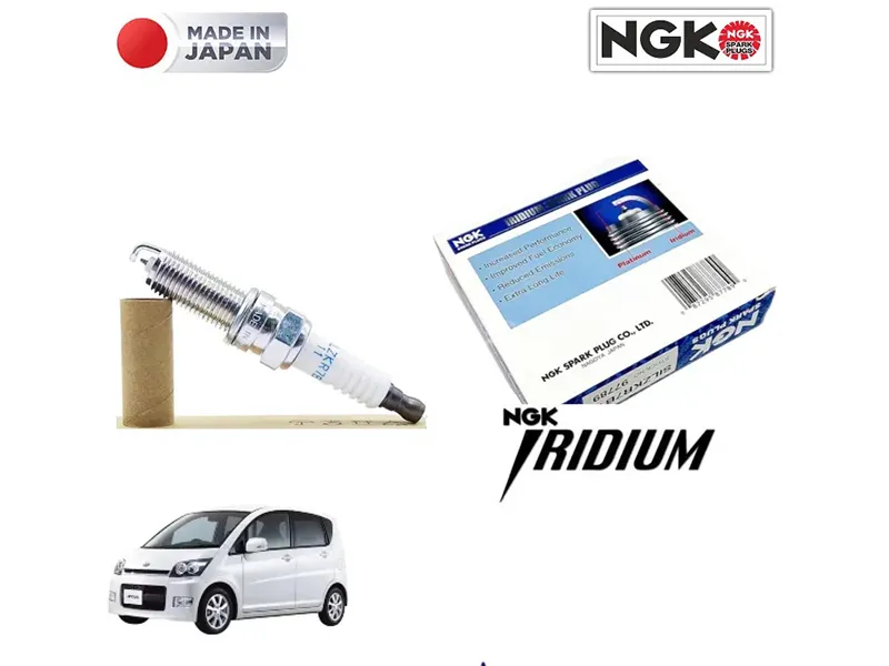 Daihatsu Move 2006-2014 Iridium Spark Plug NGK Japan 3 Pieces 