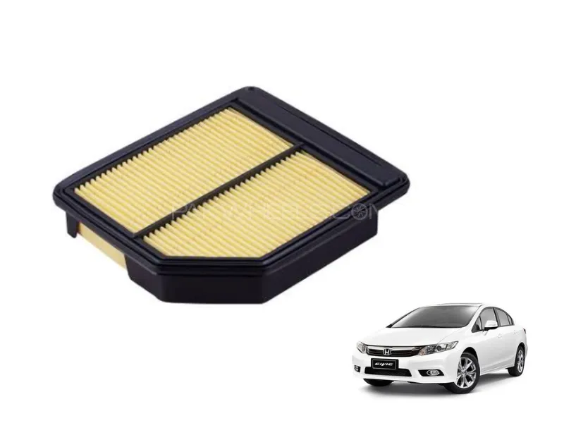 Honda Civic 2012-2016 Air Filter Imported 17220-R1A-A01- High Quality -   Image-1