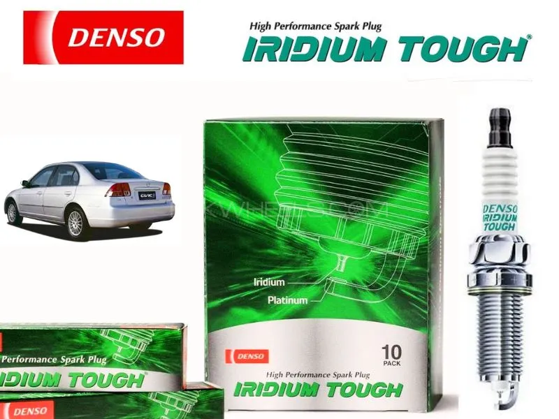 Honda Civic 2004-2006 Iridium Tough Spark Plug | 4 Pcs | Made In Japan Image-1