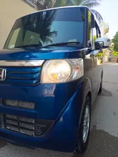 Honda N Box 2Tone Color Style - G Turbo L Package 2014 for Sale
