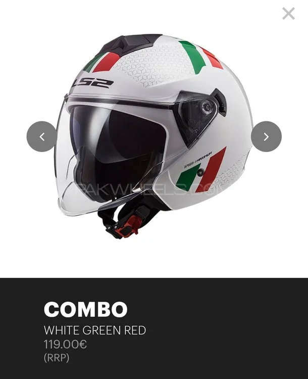 Original Italian LS 2 Twister helmet with original Sena Image-1