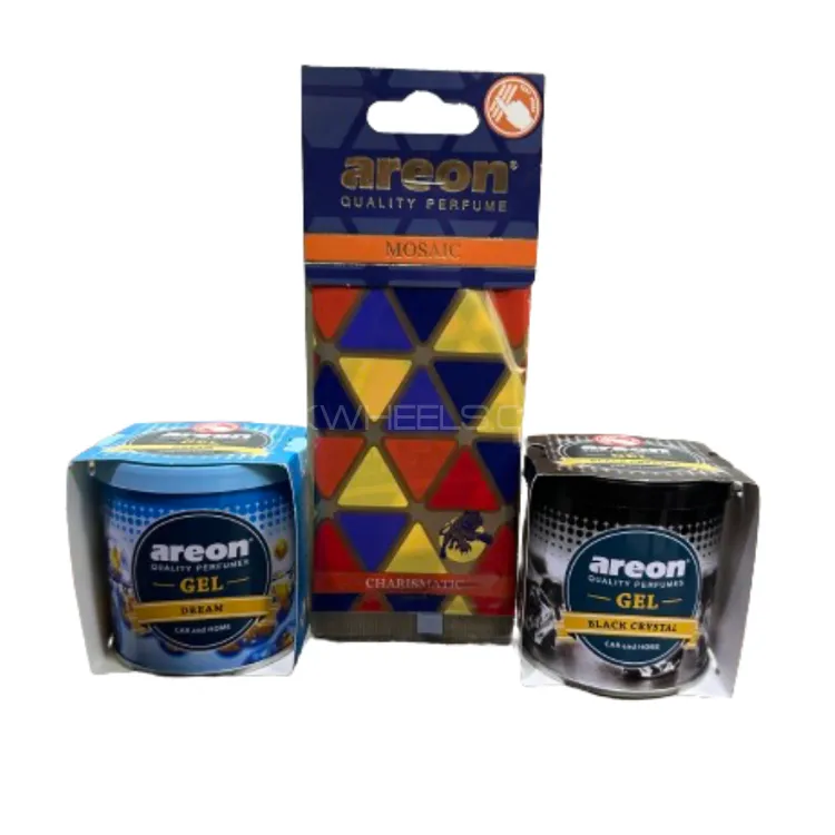 Areon Gel Air Freshener Bundle With Areon Card FREE