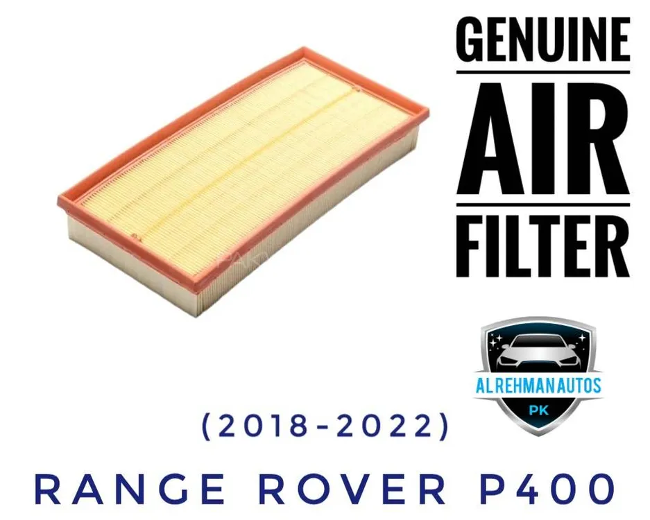 Air filter Range rover P400 (2018-22) GENUINE Image-1