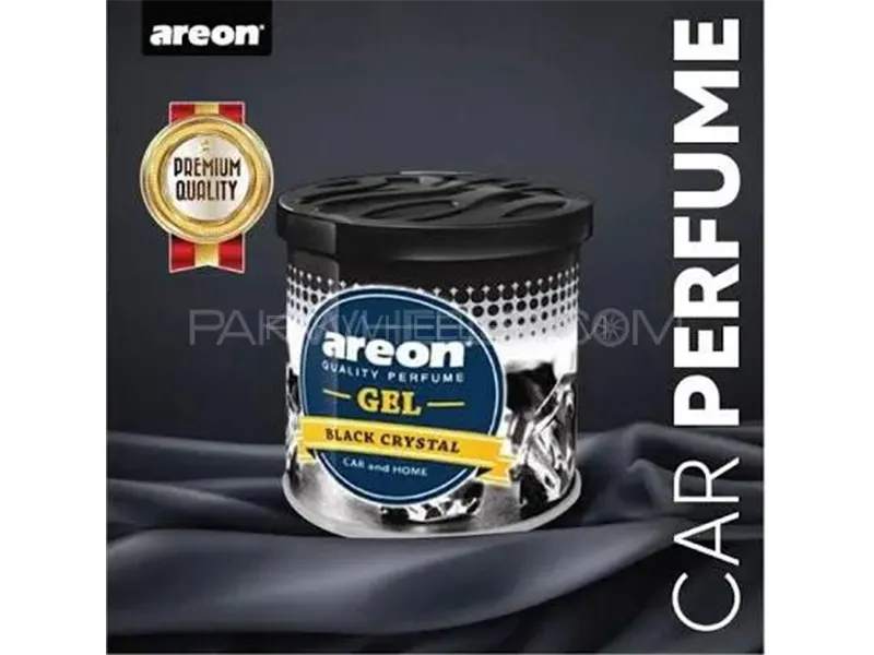 Areon Gel Car Air Freshener - Black Crystal Image-1