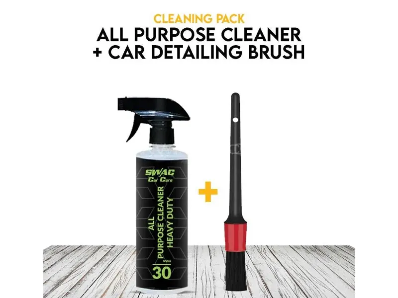 SWAC All Purpose Cleaner With Detailing Brush Image-1