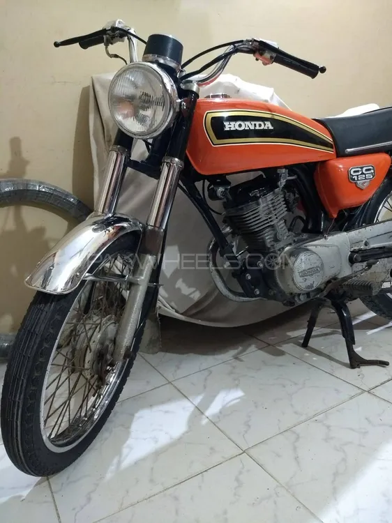 Honda cg deals 125 model 1980