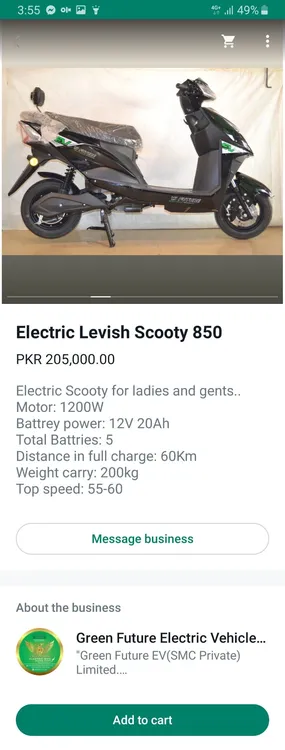 Gents scooty hot sale