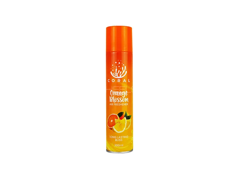 Coral Orange Blossom Air Freshener - 300ML - Car, Room & Office	 Image-1