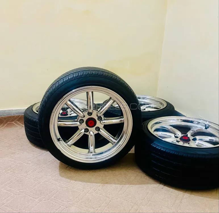 Alloy rims nd tyres Image-1