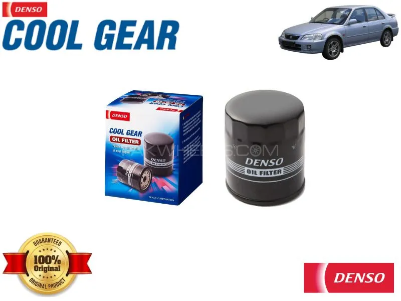Honda City 1996-2003 Oil Filter Denso Genuine - Denso Cool Gear  Image-1
