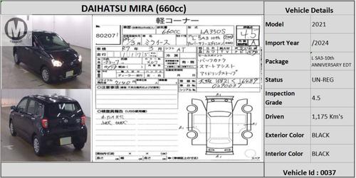 Used Daihatsu Mira 2021