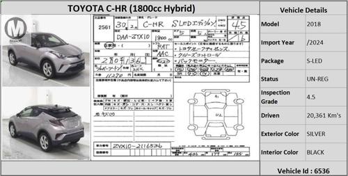 Used Toyota C-HR 2018