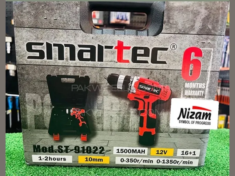 Smartec Lithium ion Cordless 12V Drill ST-91022 Image-1