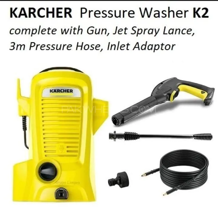 karcher K2 high pursuere car washer 1400 watts and 110 bar Image-1
