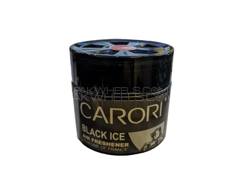 Carori Car Air Freshener Gel Long Lasting Fragrance Black Ice Image-1