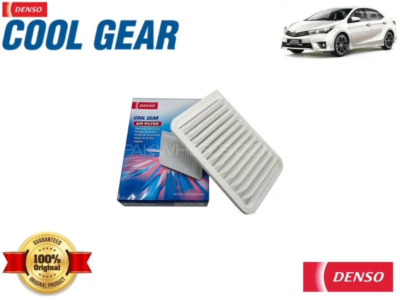Toyota Corolla Altis & Grande 2014-2024 Air filter Denso Genuine - Cool Gear Image-1