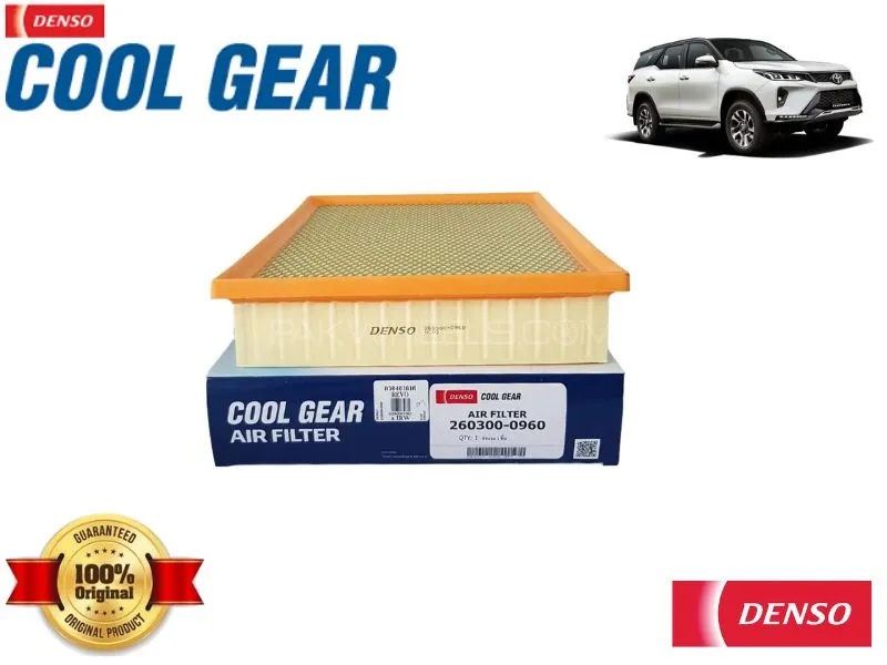 Toyota Fortuner 2021-2024 Air filter Denso Genuine - Cool Gear