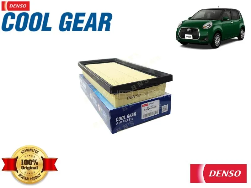 Toyota Passo 2016-2024 Denso Air Filter Genuine - Cool Gear Image-1