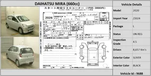 Daihatsu Mira 2020 for Sale