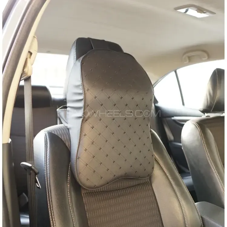 Car Seat Headrest Neck Rest Cushion Car Seat Neck Pillow Durable Soft Image-1