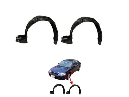Honda City Fender Shield Model 2001  ( 2 ) Pieces Lefr Right Honda City Fender Shield Model 2001  ( 2 ) Pieces Lefr Right