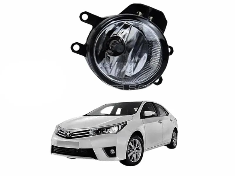 Fog Lamp for Toyota Corolla 2015 - 2024 Left Side 1Pc with Tube Lense Metal Body Image-1