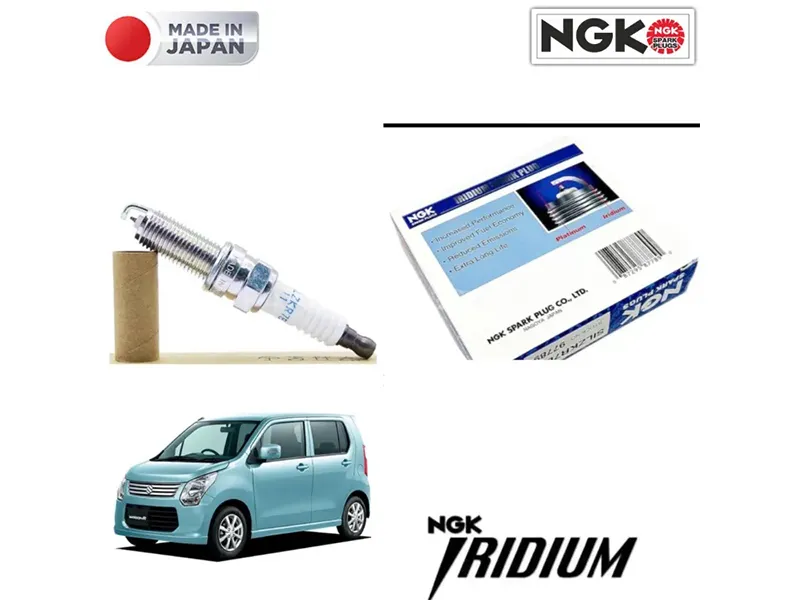 Suzuki Wagon R Japan 2008-2018 Iridium Spark Plug 3 Pieces NGK Made In Japan 
