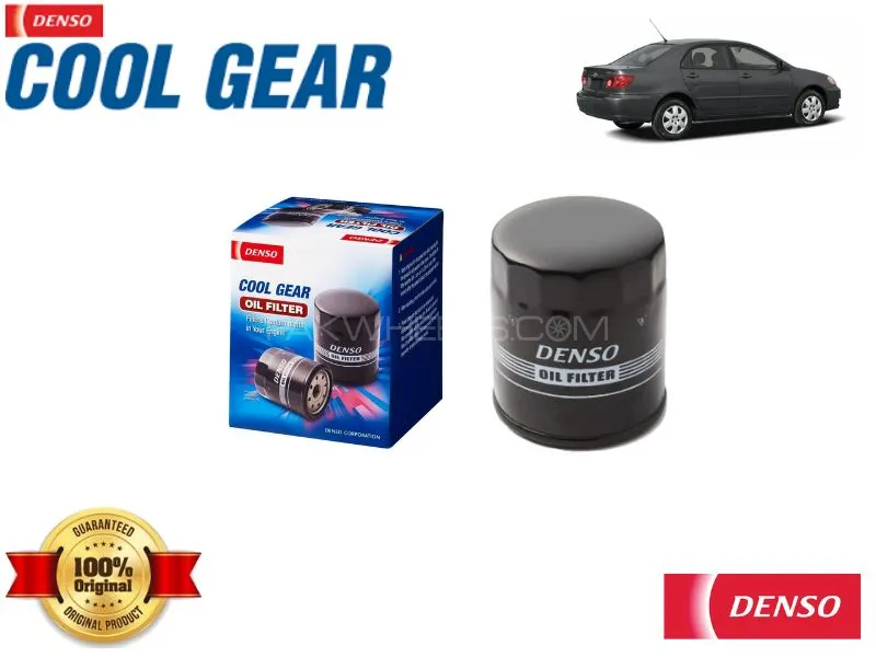 Toyota Corolla 2002-2008 Denso Oil Filter - Genuine Cool Gear Image-1