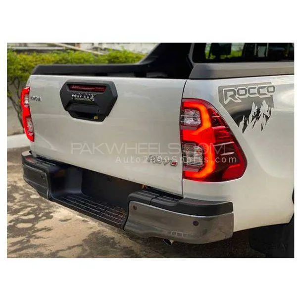 Toyota Hilux Revo Rocco Rear lamps Back Light Cover 2020-202 Image-1