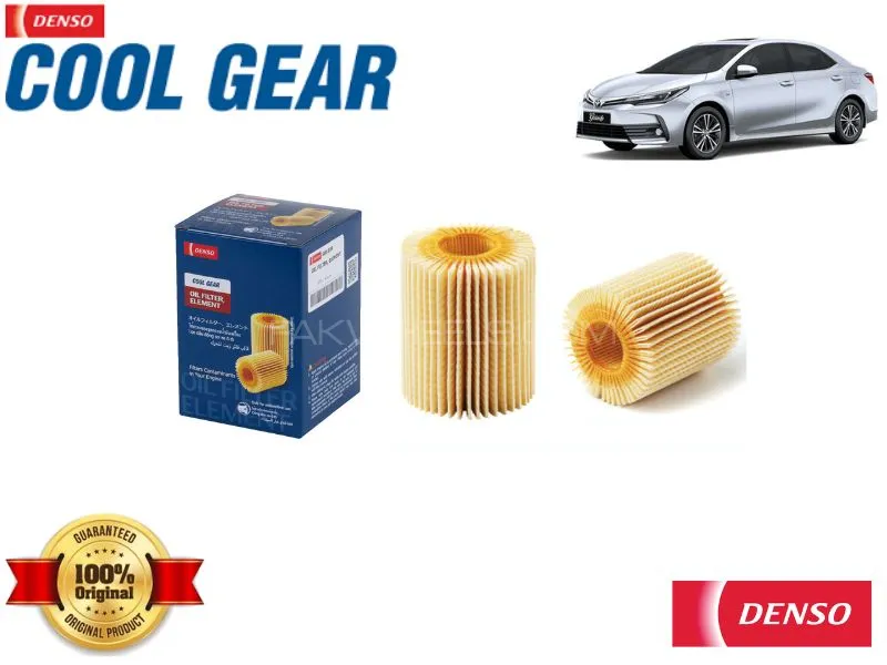 Toyota Corolla Grande 2018-2024 Denso Oil Filter - Genuine Cool Gear Image-1