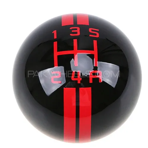 Universal 5 Speed Cobra Style Gear Shift Knob Manual Transmission Shifter Lever Stick(Black) Image-1