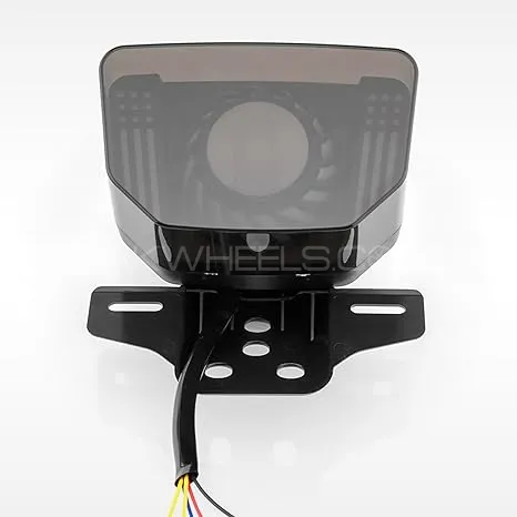 Honda LED Smoke Back Light Tail Light with Indicators Turn Signal Fancy Sporty For Honda CD70 & CG12 Honda LED Smoke Back Light Tail Light with Indicators Turn Signal Fancy Sporty For Honda CD70 & CG12 Image-6