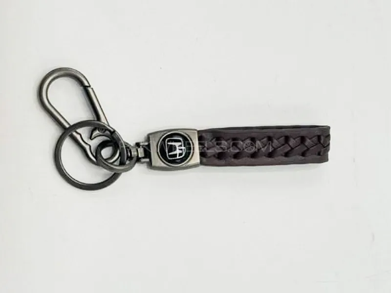 Honda Logo Key Chain Premium Quality Leather Strap Key Chain