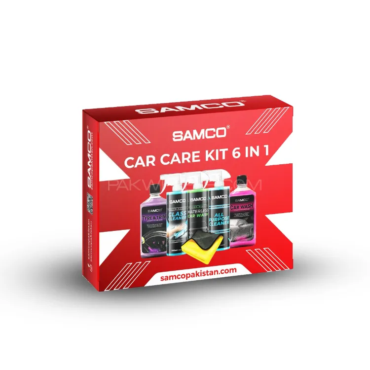Samco Car Care Kit 6 in 1 Image-1