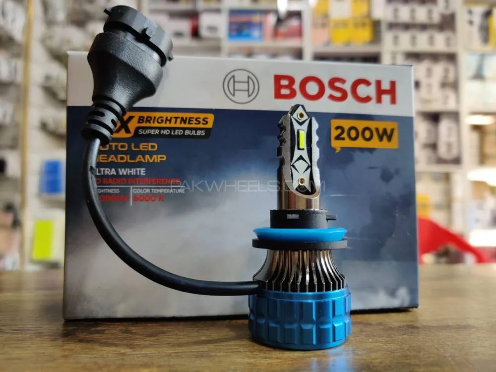 Bosch Lemon Green Color Led In H11 Fitting High Quality Image-1