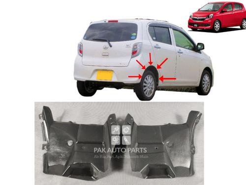 Mira Rear Shield Rear/Back Bumper Shield | 2  Pieces  | 2005-2017 Mira Rear Shield Rear/Back Bumper Shield | 2  Pieces  | 2005-2017