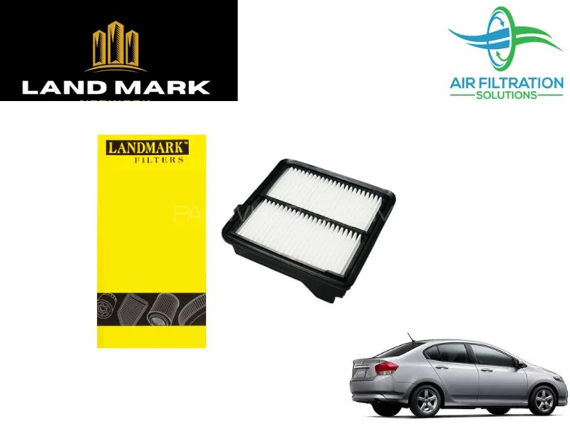 Honda City 2009-2021 Land Mark Air Filter - Effective Filteration Image-1