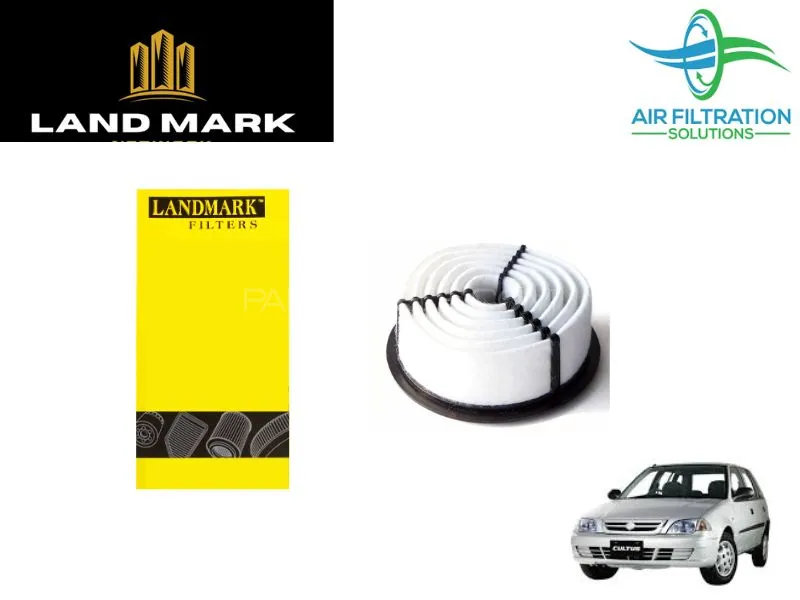 Suzuki Cultus 2007-2017 Land Mark Air Filter - Effective Filteration Image-1