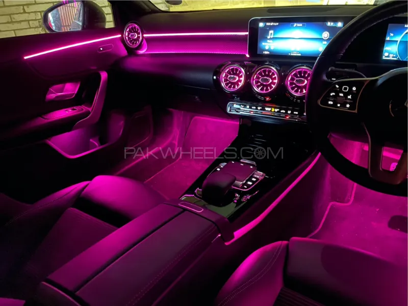 Car Ambience Light App Controlled Multi-Color Option Optic Fiber 5 Connectors Set - 1Set Car Ambience Light App Controlled Multi-Color Option Optic Fiber 5 Connectors Set - 1Set Image-3