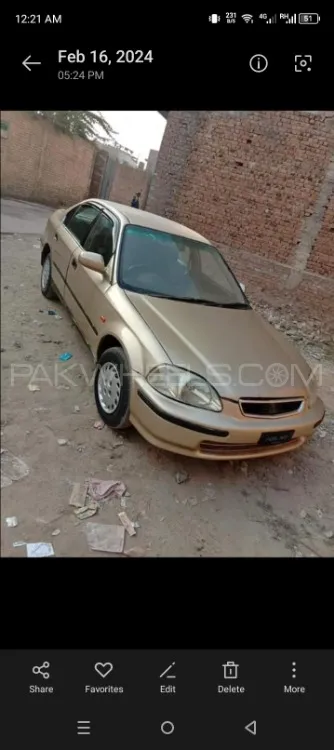 Honda Civic EXi Automatic 1997 for sale in Takhtbai | PakWheels