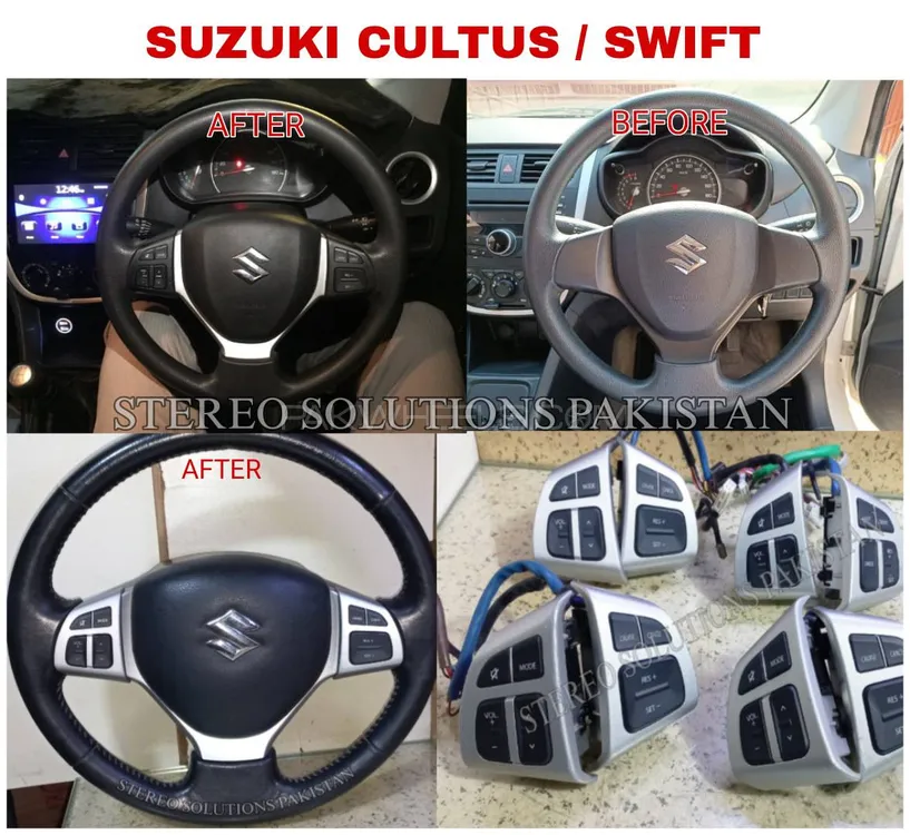 suzuki cultus steering buttons available. Image-1