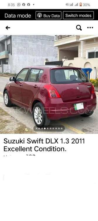 Suzuki Swift 2011 for sale in Jhelum