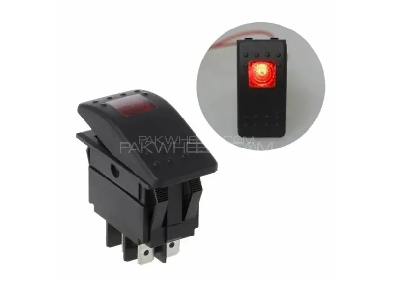 Universal Rocker Switch Button LED Light Lamp 4pin Switch 1 Pc Image-1