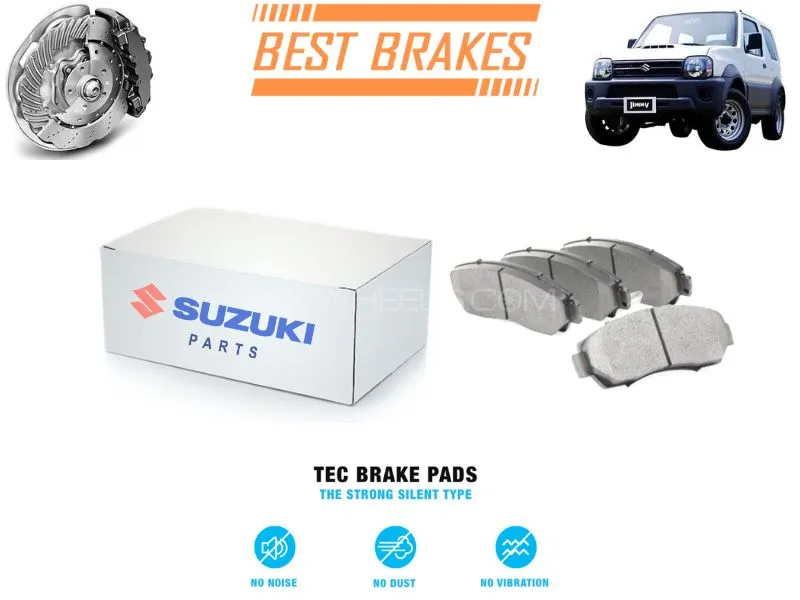 Suzuki Jimny 2000-2019 TEC Brake Pads - High Quality Brake Parts Image-1